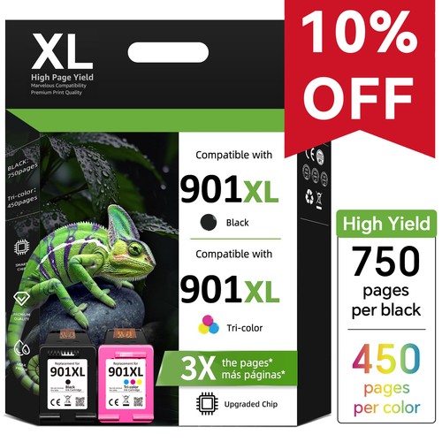 901 ink cartridges for - cartridges, hp